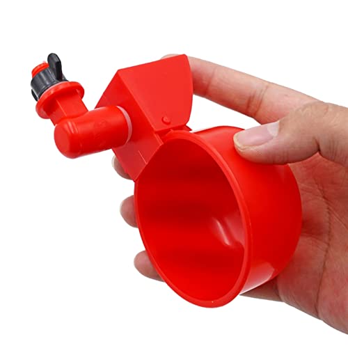  ACULIP Cat Feeder Cat Food Bowl, Drinker Bowl Chicken Bird Water Cups Duck Drinking Machine Hanging Drinking Bowls Water