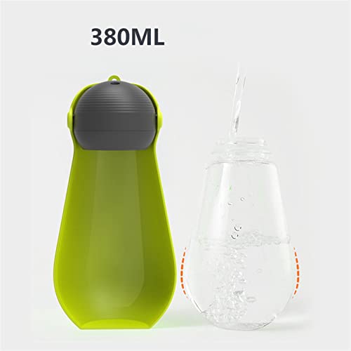  AYENCI Cat Automatic Water, Portable Dog Water Bottle Foldable Pet Feeder Dispenser Water Bottle Outdoor Travel Drinking Pet Dog Drink Bowls Dogs Supplies (Color : Green)