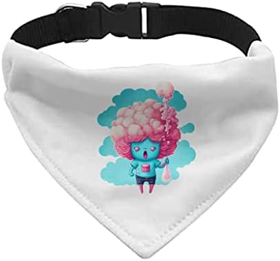 GENERIC Cute Funny Pet Bandana Collar - Food Scarf Collar - Unique Dog Bandana - S