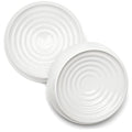  CatGuru Cat Bowls, Whisker Stress Free Food Bowl, Reliefs Fatigue, Wide Non Slip Shallow Dish, Feeding & Watering Supplies (Set Of 2, Marshmallow)