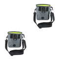  Balacoo Organizer Bags 2 Pcs Food Kitten Waist Outdoor Grey Portable Bag Cat Side Snack For Storage Pet Puppy Style Training Pouch Bags Stylish Multi- Dog Organizer Pouch