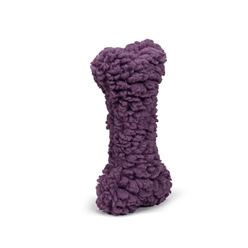  HuggleHounds Fleece Dog Toys For Aggressive Chewers & Large Dogs - Squeaky Plush Dog Toy - Soft Yet Durable Stuffed Pet Toy - Puppy Toys For All Breeds | Hugglefleece Best Chew Toy, Large Bone 3-Pack