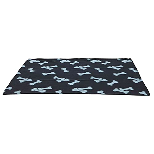  Trixie Beany Fleece Blanket, 100 ﾗ 70 Cm, Black