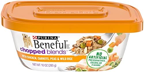  Purina Beneful High Protein, Gravy Wet Dog Food Variety Pack, Chopped Blends - (12) 10 Oz. Tubs