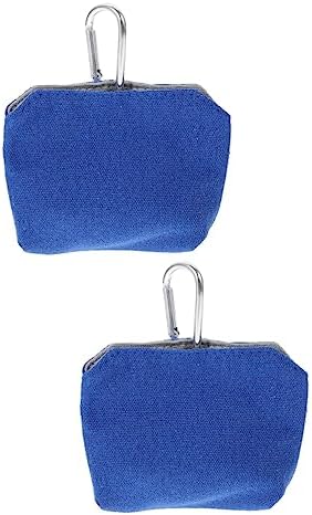  POPETPOP 5pcs Pet Snack Pack Handbag Storage Organizer Blue Fanny Pack Handbag Holder Dog Poop Bag Holder Dog Treat Dog Food Bag Pet Outdoor Training Bag Pets Snack Pouch Hanging Bag Belt