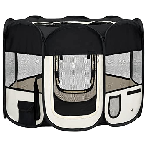  CCBUY Foldable Dog Playpen, Lightweight Pet Playpen For Dogs For Training Dogs