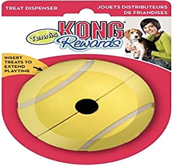  KONG Company 38703435: Rewards Tennis Treat Dispenser Dog Toy, Lg