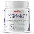  Wuffes 17-in-1 Chewable Dog Vitamins & Supplements - Dog Multivitamin For Small & Large Breed - Whole Food Sources Pet Vitamins Formula - For Skin, Coat Heart, Hips, Joints, Digestion & Immune System