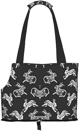  Mqgmz Industrial Brick Wall Background Print Pet Carrier Tote Bag With Pocket Safety - Amazing Design