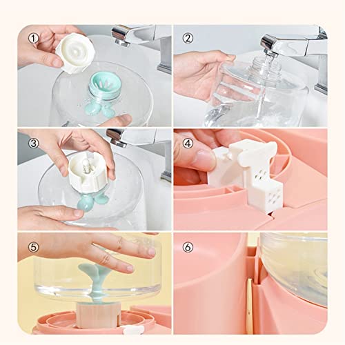  AACARB Cat Water Dispenser, Pet Cat Dog Bowl Fountain Automatic Food Water Container Feeder Dispenser Drinking Bottle Pet Products Dog Water Bowl