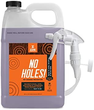  Zone Protects No Holes! Concentrate Bundle. Stop Digging Dogs. Two 32oz Concentrate Bottles. Saves 80%. Each Bottle Makes Two Gallons.