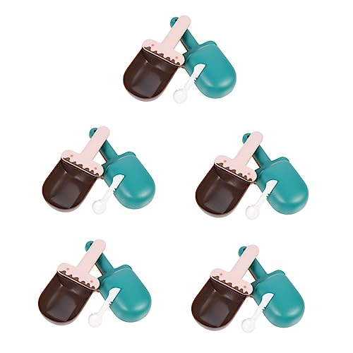  Mipcase Cat Can Lid 10 Pcs Plastic Ice Scoop Mixing Spoon Candy Kittens Ice Shovel Home Cat Food Pet Food Mixing Spoon Shovel For Cat Food Cat Food Shovel Pet Food Scoop Abs Snack Spoon