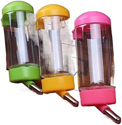  AACARB Cat Water Dispenser, 1pcs 500ml Automatic Pet Drinking Water Supply Water Feeder Bottle For Small Cat Dog Hamster Gerbil Random Color Bottle Product Details (Color : Blue)