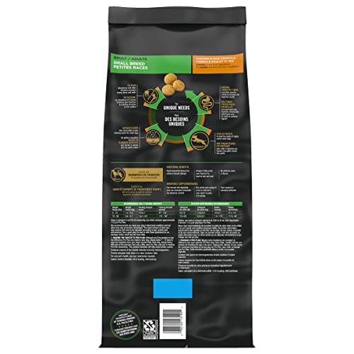  Purina Pro Plan High Protein Small Breed Dog Food, Chicken & Rice Formula - 6 Lb. Bag