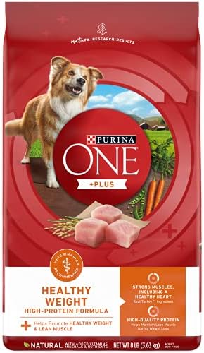  Purina ONE Plus Healthy Weight High-Protein Dog Food Dry Formula - 16.5 Lb. Bag