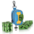  Balacoo For Of Pet Zipper Cloth Poo Dog Poop Running Carrier Bags Waste Dispenser Trash Leash Zippered Walking Garbage Hiking Portable With Oxford Bag Holder Disposable Clip Pouch