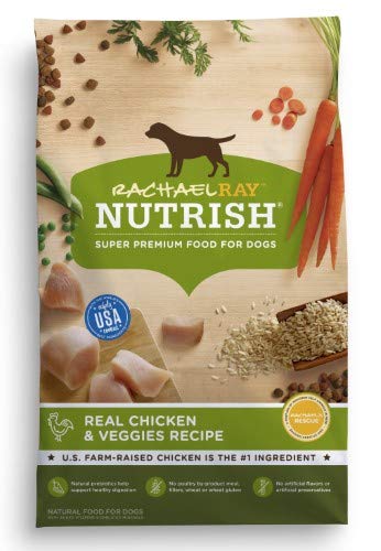  Rachael Ray Nutrish Real Chicken & Veggies Recipe Dog Food (Pack Of 4)
