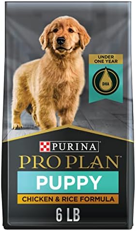  Purina Pro Plan High Protein Puppy Food Shredded Blend Chicken & Rice Formula - 6 Lb. Bag