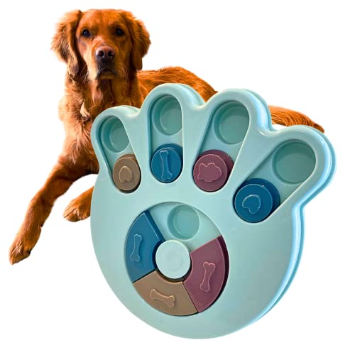 GENERIC Bed Holdings Dog Puzzle Feeder Toy | Mentally Stimulating Game For Food And Treat Dispensing | Interactvie Puppy Puzzle For Small And Medium Dogs | Promotes Enrichment And Prevents Boredom