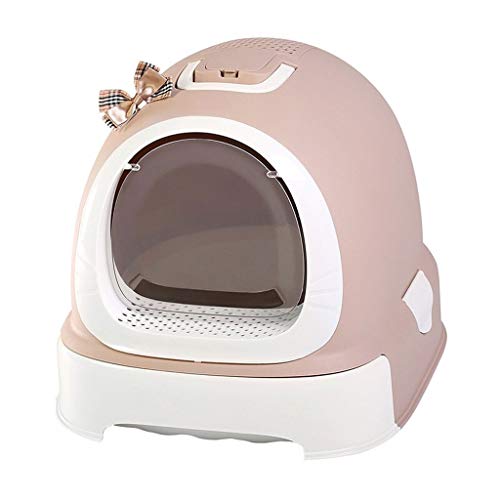  SHUTING2020 Cat Litter Box Kitty Litter Boxes Cat Litter Bowl Full Closed Drawer Cat Food Cat Toilet Large Cat Sand Bowl Anti-Splashing Cat Pot Pot Pull Deodorant Kitty Litter Loo Litter Litter Box