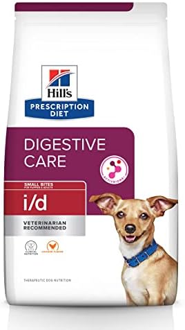  Hill's Prescription Diet I/d Digestive Care Chicken Flavor Dry Dog Food, Veterinary Diet, 27.5 Lb. Bag