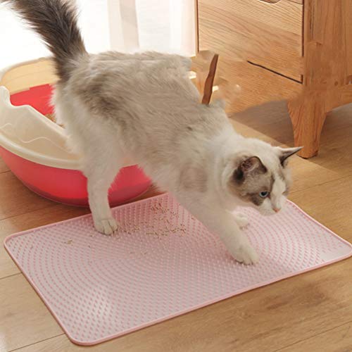  Cat Litter Mat Cat Litter Mat Litter Box Mat Pet Food Feeding Mat Dog Food Mat Anti- Cat Placemat Tray Mats Pet Supplies Cat Litter Mat Litter Box Mat Litter Box Mat