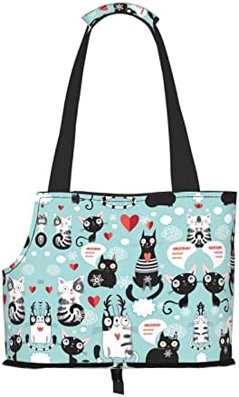  Mqgmz Industrial Brick Wall Background Print Pet Carrier Tote Bag With Pocket Safety - Amazing Design