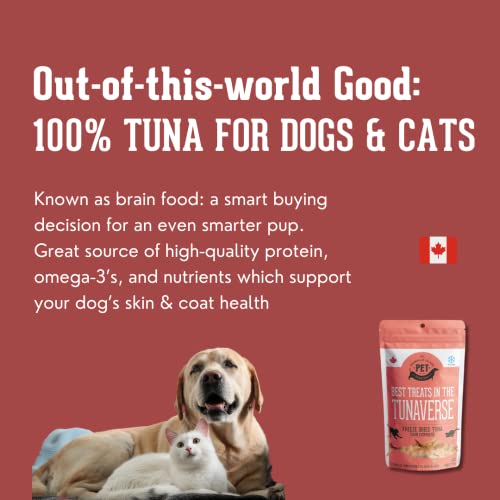  Granville Island Pure Protein Tuna Flakes For Dogs And Cats (1.1 Oz)