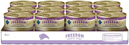  Blue Buffalo Wilderness Wild Delights High Protein Grain Free, Natural Adult Minced Wet Cat Food, Chicken & Trout 5.5 Oz Cans (Pack Of 24)