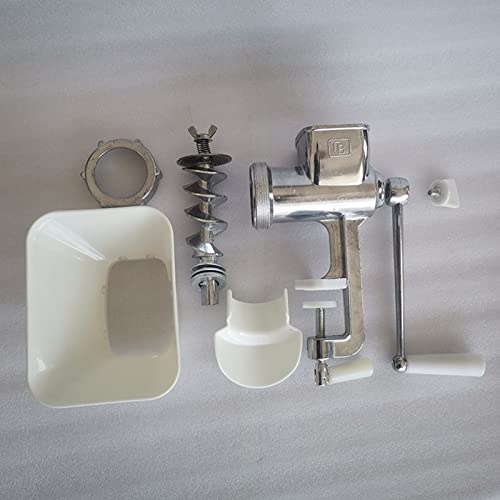  QINTH Pet Dog Cat Feed Maker, Manual Feed Pellet Machine, Birds Fishing Bait Granulator Pelleter, 1.5/2/2.3/2.5/3/3.5/4/5/6/7/8/9/10mm Molds Optional
