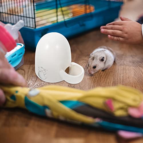  NOGRAX Bird Accessories Hamster Water Feeder Automatic Pet Waterer Feeder Ceramic Small Animal Bowl Pet For Hamster Hedgehog Chinchilla Guinea Pig Hamster Accessories Feeder