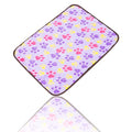  Hnjtkj Pet Dual-Use Mat Cushion Summer Cooling Comfortable And Cool Bamboo Fiber Mat Pet Supplies 40 * 30CM,Purple,40CM*30CM
