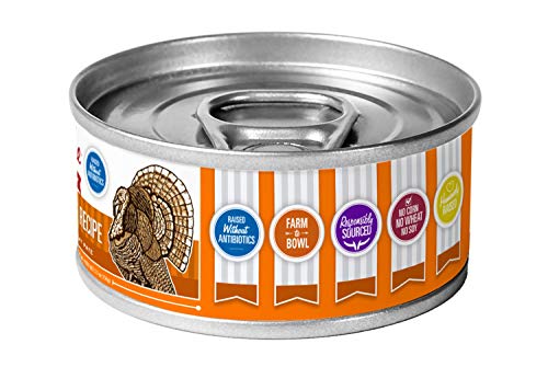  Tender & True Antibiotic-Free Turkey & Brown Rice Recipe Canned Cat Food, 5.5 Oz, Case Of 24