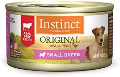  Instinct Original Small Breed Grain Free Real Chicken Recipe Natural Wet Canned Dog Food, 5.5 Oz. Cans (Case Of 12)