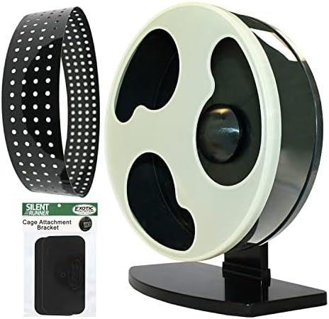  Silent Runner Glow Wheel - 12" Regular - Exercise Wheel (Wheel + Autoclean Track + Sandy Track)
