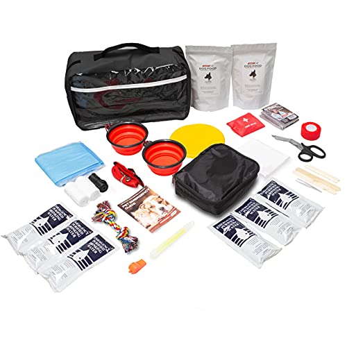  Emergency Zone - Small Dog Emergency Survival Kit - Bug Out, Emergency, Travel Kits, First Aid - Basic