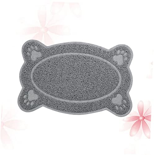 Mipcase 3pcs Silicone Desk Mat Cat Litter Rug Non Skid Rug Dog Feeding Mat Dog Placemat Litter Mat Dog Feeding Tablemat Silicone Pets Cute Pets Cat Food For Pets Table Mat Cat Mat Bowl Mat