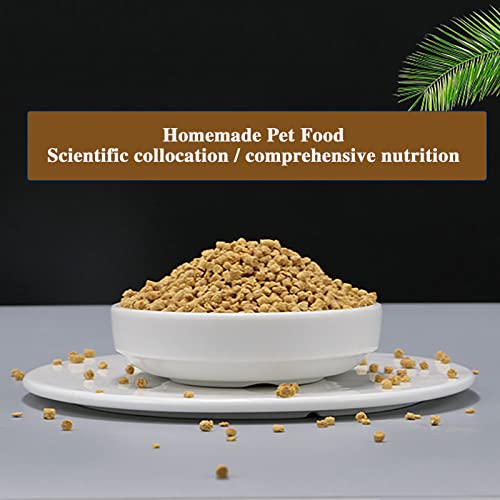  Animal Feed Food Pellet Machine, Manual Birds Fishing Bait Granulator Pelleter, With 1.5/2/2.3/2.5/3/3.5/4/5/6/7/8/9/10mm Molds, For Fish Parrot Chin Indigo Birds Larks Thrush