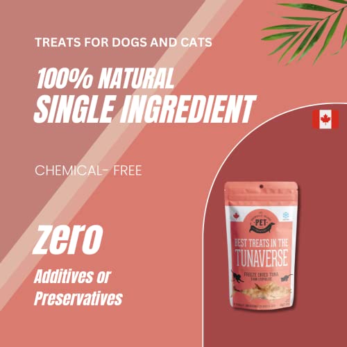  Granville Island Pure Protein Tuna Flakes For Dogs And Cats (1.1 Oz)