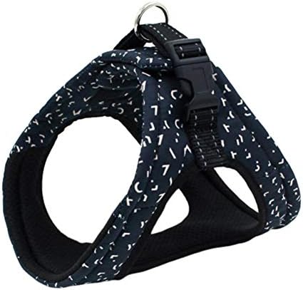  LFOEwpp7 Dog Vest Harness, Pet Dog Puppy Adjustable Breathable Reflective Training Walking Vest Harness 4# L
