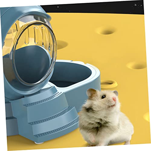  3pcs Hamster Feeder Playset Accessories Puppy Chow Dog Food Puppy Feeder Small Pet Feeding Station Guinea Pig Food Dispenser Rat Food Bowl Hamster Hideout Supply Chinchilla Hideout