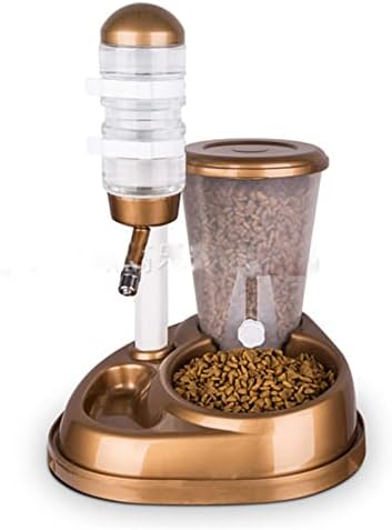  AYENCI Cat Automatic Water, 2 In 1 Automatic Watering Device Pet Cat Dog Dispenser Water Food Cart Feeder Hamster For Dog Bowl Bottle Drin Fountain (Size : TYPE2)