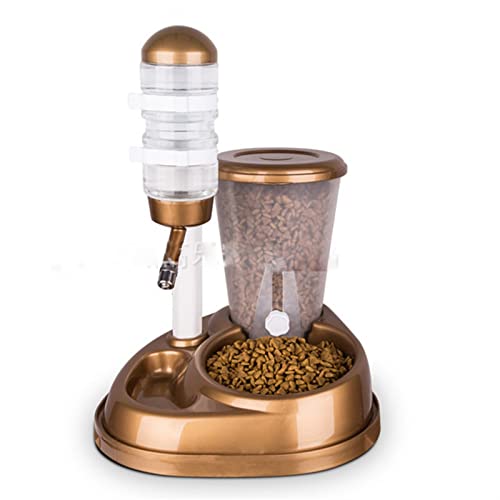  AYENCI Cat Automatic Water, 2 In 1 Automatic Watering Device Pet Cat Dog Dispenser Water Food Cart Feeder Hamster For Dog Bowl Bottle Drin Fountain (Size : TYPE2)