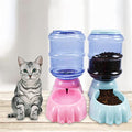  AYENCI Cat Automatic Water, Pet Water Dispenser Cat Automatic Feeder Supply For Small Medium Dog Water Bottle Pet Bowl Drinking Feeding (Size : Blue Food Feeder)