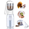  AVELORA Dog Water Bottle With Food Container, Portable Pet Dog Water Dispenser For Outdoor Walking,Hiking,Travel,Puppy Essentials,Puppy Supplies,Replaceable Waste Bags