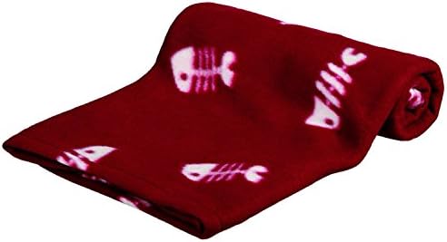  Trixie Beany Fleece Blanket, 100 ﾗ 70 Cm, Black
