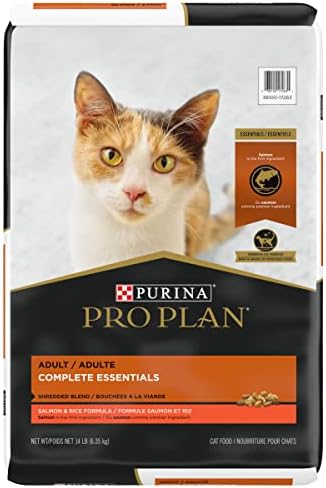  Purina Pro Plan High Protein Cat Food With Probiotics For Cats, Salmon And Rice Formula - 16 Lb. Bag