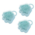  Iplusmile 3pcs Pet Bath Brush Fluff Off Deshedding Shampoo Shower Hair Brush Puppy Shampoo Kitten Shampoo Cat Grooming Massager Silicone Bath Brush Kitten Bath Massager Pet Shedding Brush