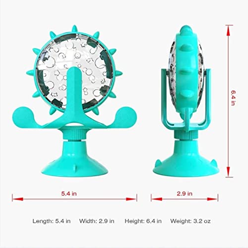  Pet Toys Slow Feeder Toy With Powerful Suction Cup 360 Degree Rotating Dog Cat Feeder Toy Dog Cat Food Dispenser Puzzle Toys Relieve Anxiety Improve IQ Cute Stuff Gifts For Men Women