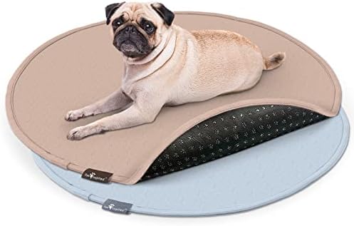  Paw Inspired Washable Pee Pads For Dogs | Reusable Puppy Pads | Waterproof Whelping Pads | Washable Training Pet Pads, Washable Potty Pads Extra Large Sizes (Round, 29" (2 Pack))